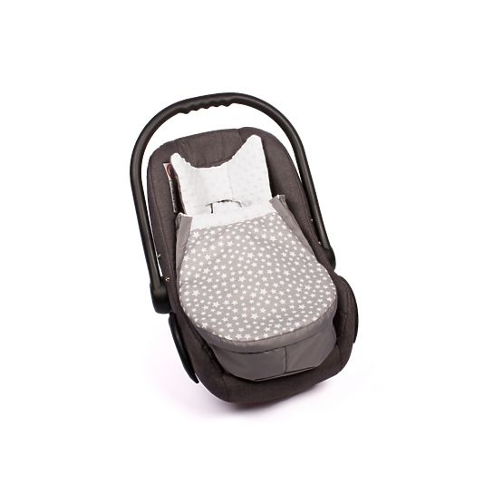 Fußsack für Babyschale - Sterne