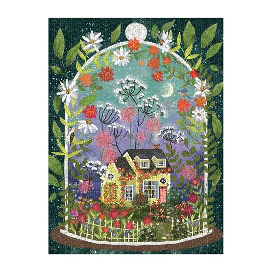 Galison Puzzle Blühender Garten Joy Laforme 1000 Teile