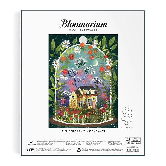 Galison Puzzle Blühender Garten Joy Laforme 1000 Teile