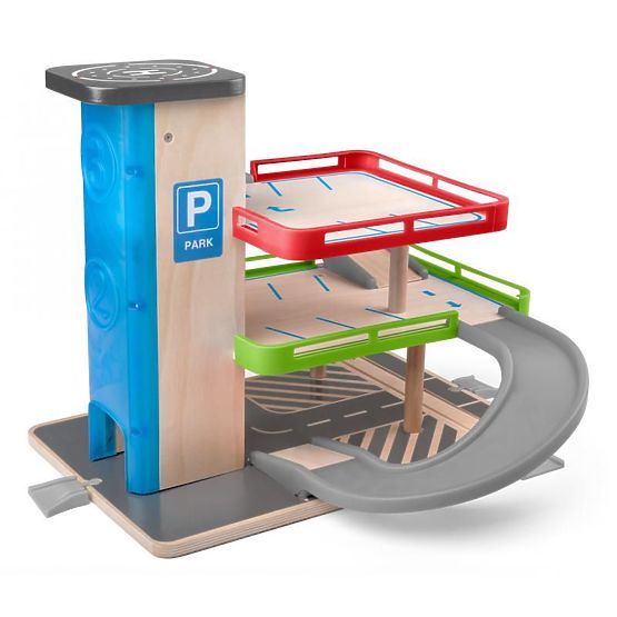 Garage mit Aufzug und Zubehör