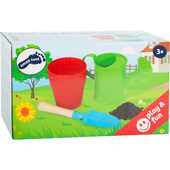 GARTENSET MIT BLUMENTÖPFEN SFD