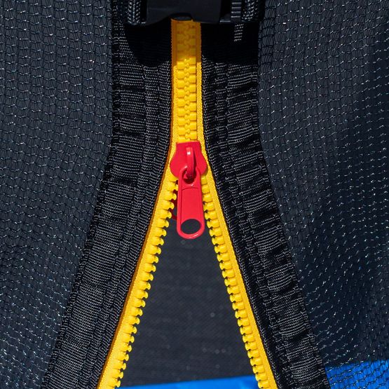 Gartentrampolin mit Außennetz, Durchmesser 8 ft 244-252 cm + Leiter