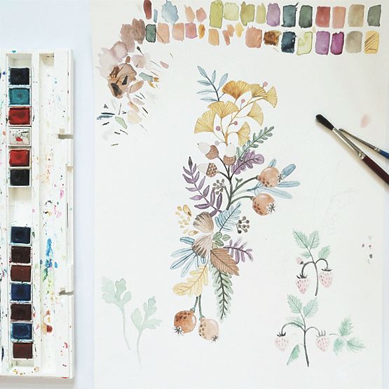 Geheimgarten für Kindervlies