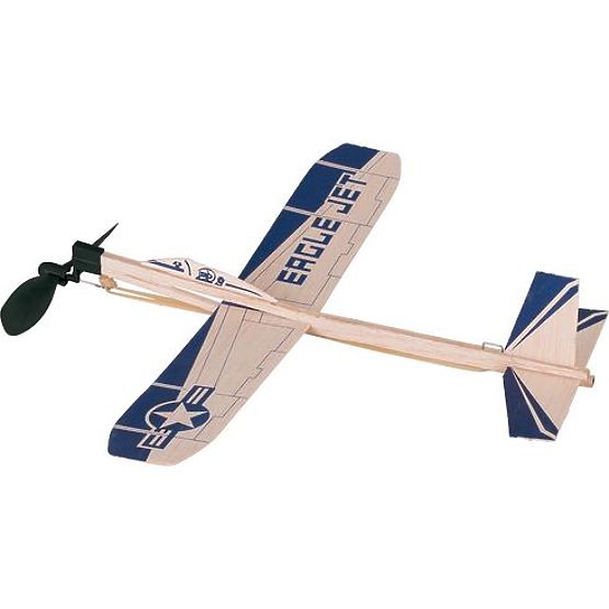 Goki Gummiband-Flugzeug Eagle Jet