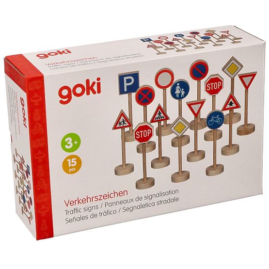GOKI - Holz-Verkehrszeichen