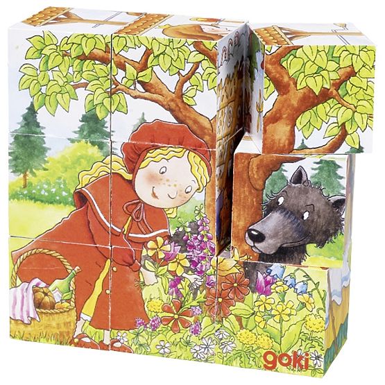 Goki Holzbausteine Märchen 9 Stück