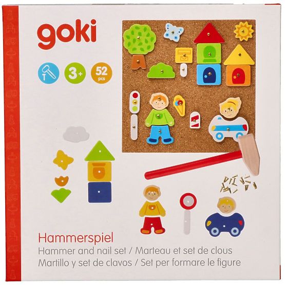Goki Kork-Hammer-Spiel Stadt