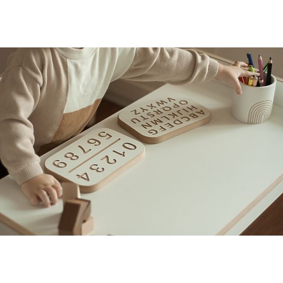 Grafomotorische Tafel - Ziffern