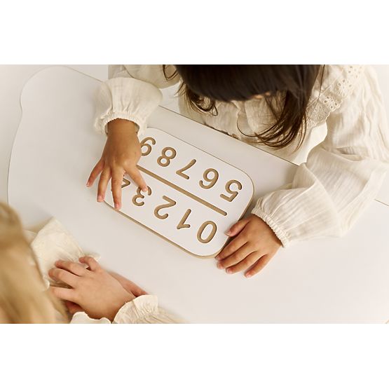 Grafomotorische Tafel - Ziffern