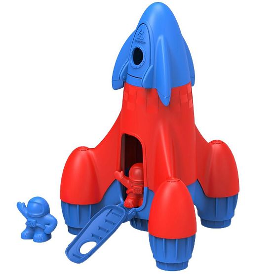 Green Toys Rakete Blau