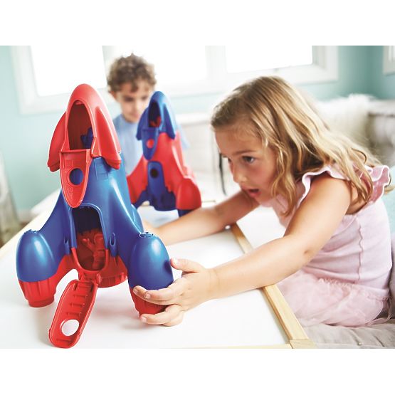 Green Toys Rakete Blau