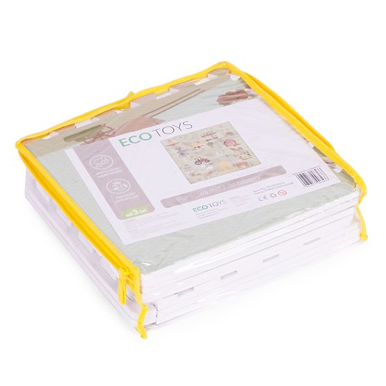 Große EVA-Schaumstoffmatte für Kinder Bauernhof 90,5x90,5 cm 21 Teile ECOTOYS