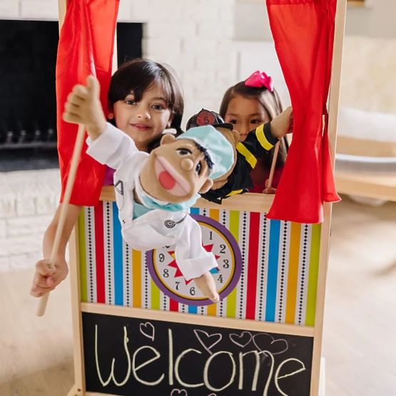 Großes Puppentheater - Bühne