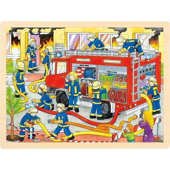 Großes Puzzle Feuerwehr