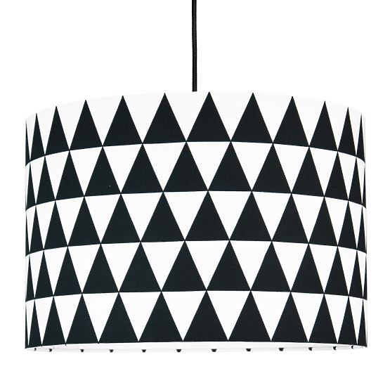 Hängelampe TRIANGLE - schwarz