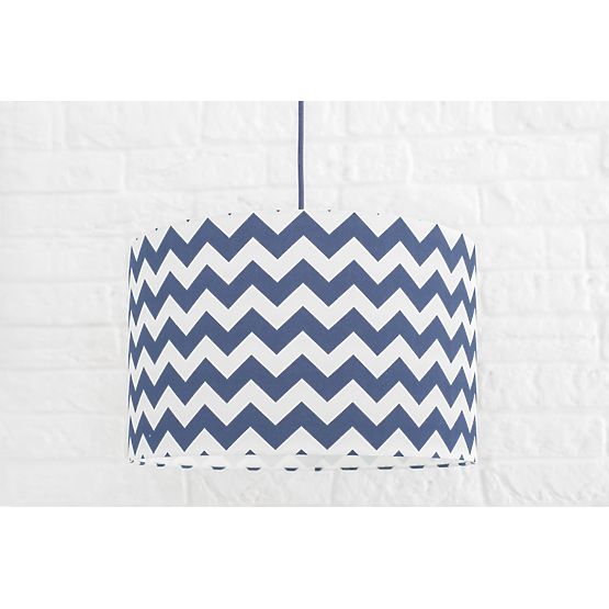 Hängeleuchte ZICK ZACK - blau