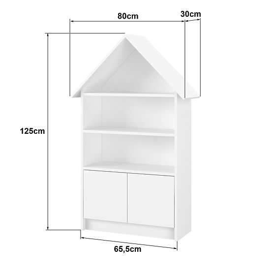 Hausregal – Sonoma-Eiche