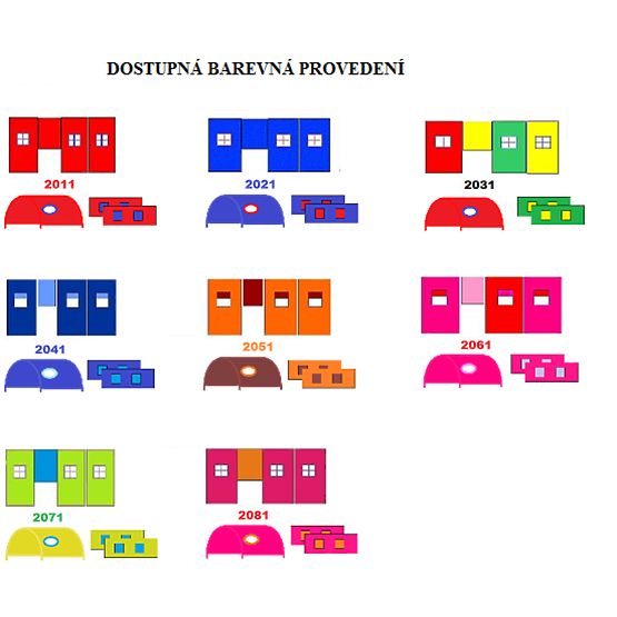 Hochbett Gabi mit Häuschen und Wandorganizer  - Weiß