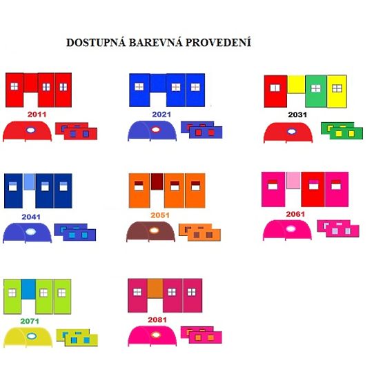 Hochbett GABI mit Rutsche, Tunnel und Organizer - Kiefer