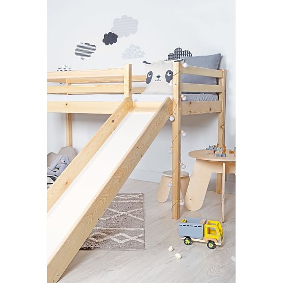 Kinderbett Hochbett Ourbaby Modo mit Rutsche - Kiefer