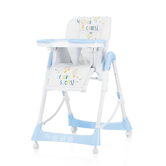 Hochstuhl CHIPOLINO Comfort Plus - Baby blue