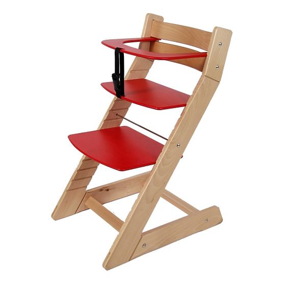 Hochstuhl UNIZE - rot
