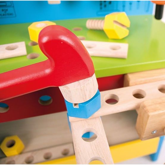 Holz DIY Werkstatt mit Werkzeugen