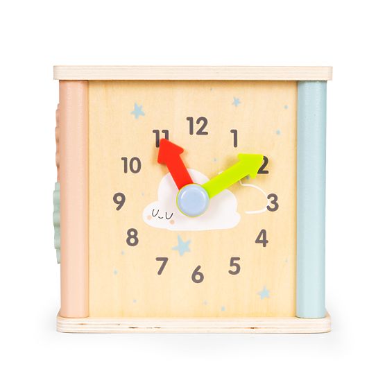 Holz-Lernwürfel mit Formen ECOTOYS