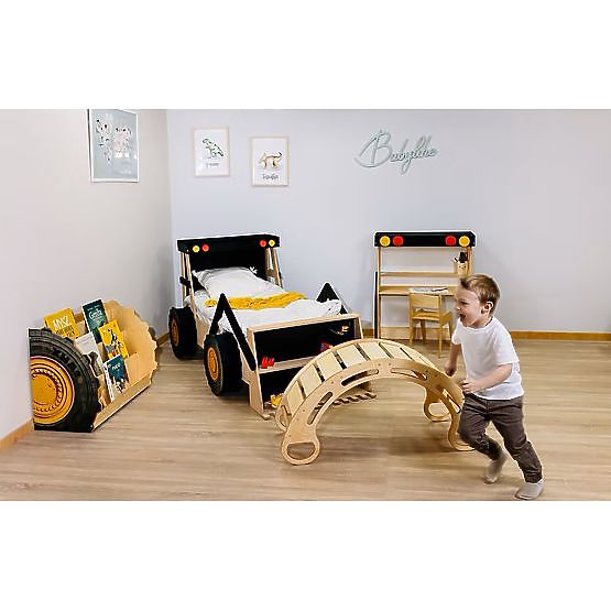 Holz-Montessori-Schaukel - natur