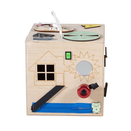 Holzwürfel Montessori - natur