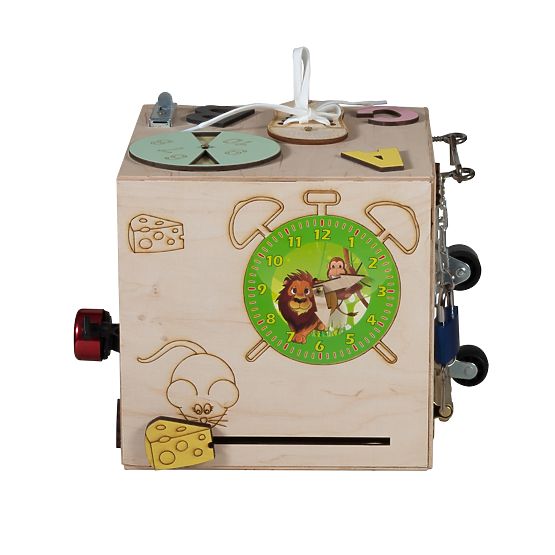 Holzwürfel Montessori - natur