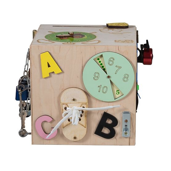 Holzwürfel Montessori - natur