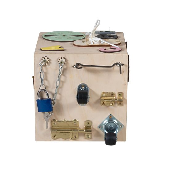 Holzwürfel Montessori - natur