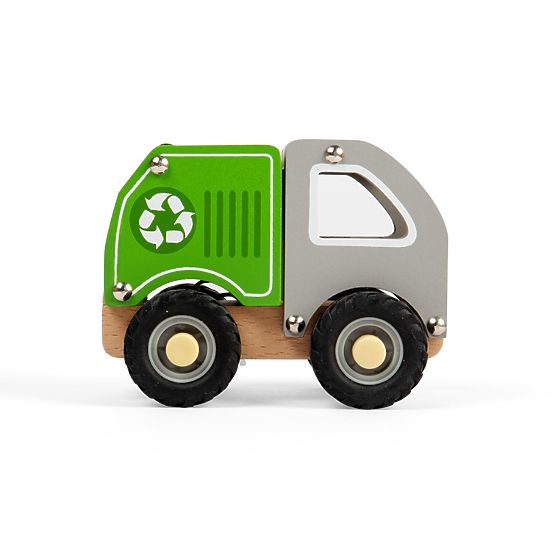 Holz-Recyclingwagen