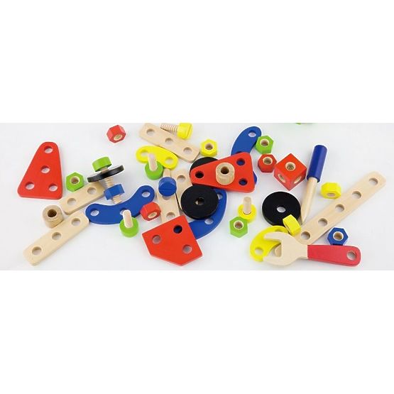 Holzbausatz – 68 Teile