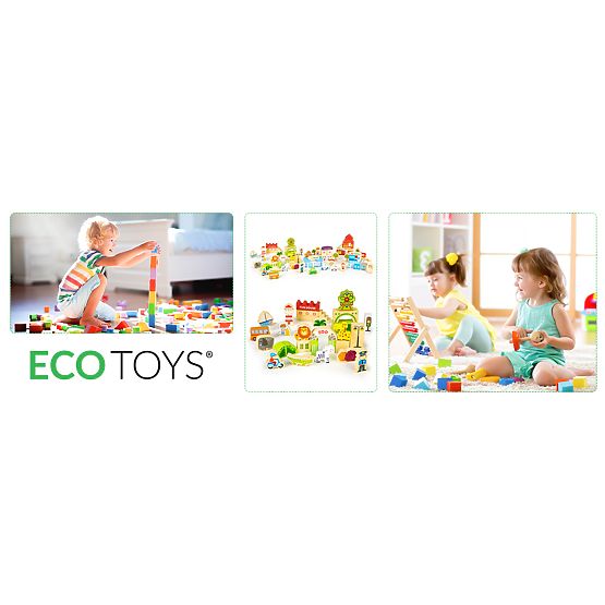Holzbausatz - Fun city 120 Stk