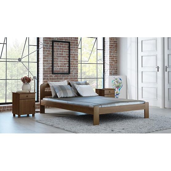 Holzbett SARA 160x200 cm - Eiche