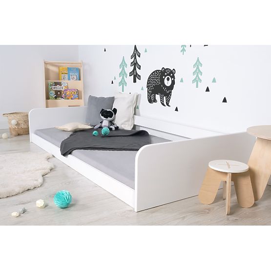 Montessori Holzbett Sia - Weiß