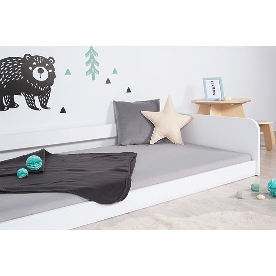 Montessori Holzbett Sia - Weiß