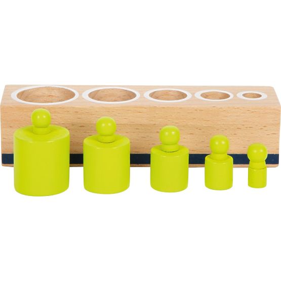 Einlegegewichte aus Holz