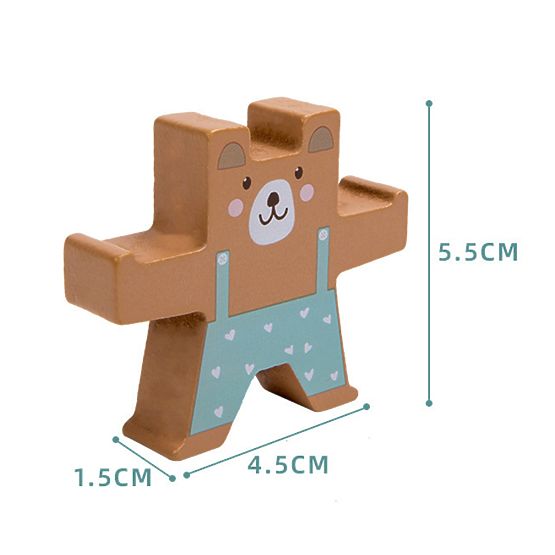 Hölzernes Gleichgewichtsspiel - Tiere