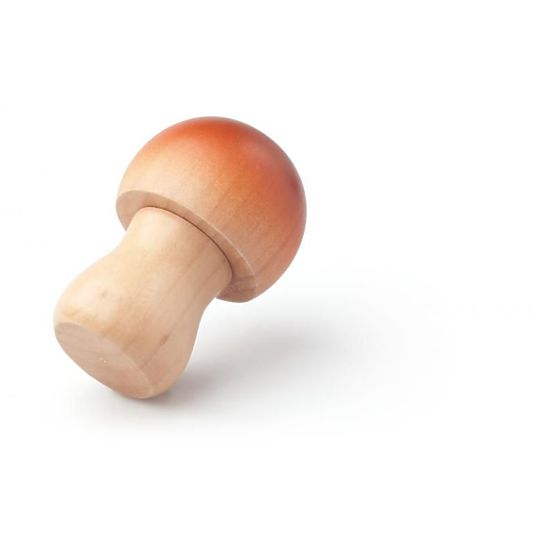 Holzgemüse in einer Kiste