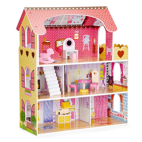 Holzhaus für Madison-Puppen