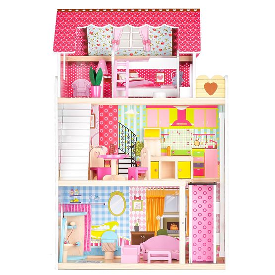 Holzhaus für Ruby-Puppen