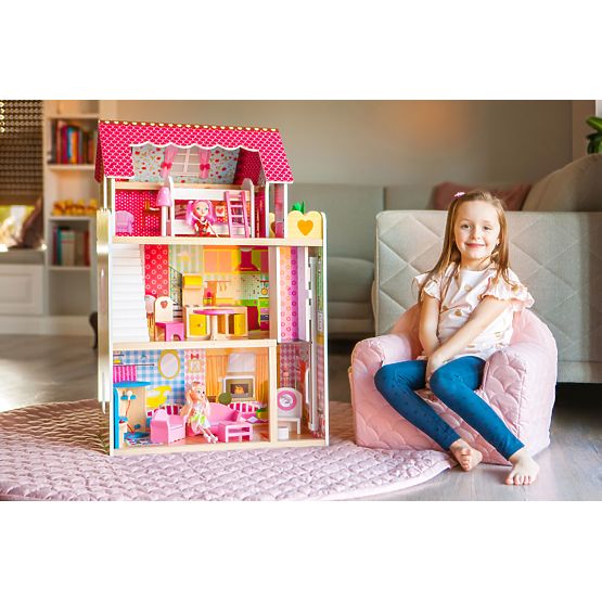 Holzhaus für Ruby-Puppen