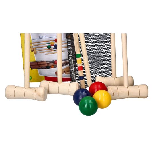 Holzkrocket-Spiel 24 Elemente - für Kinder und Erwachsene