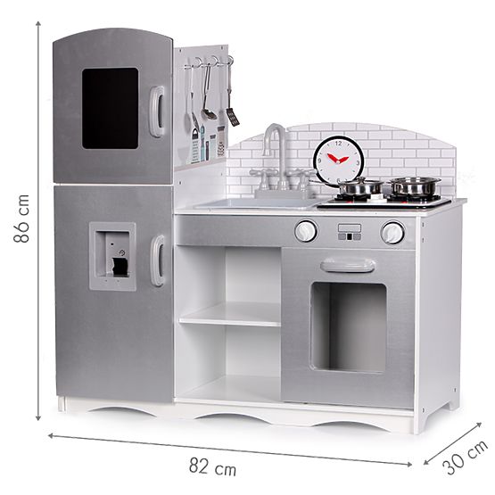 Holzküche für Kinder XXL mit Ausstattung