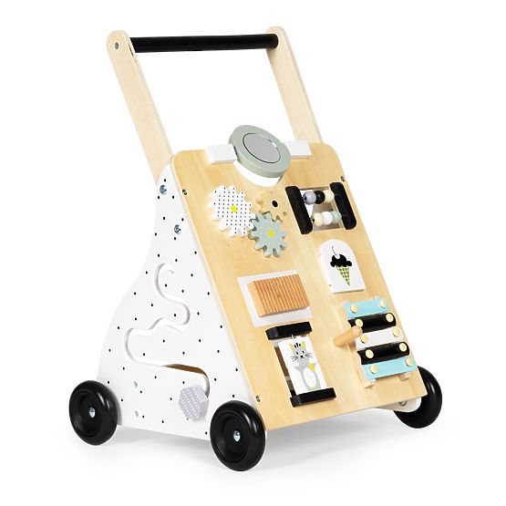 Holzlauflernwagen Schiebewagen Lernwagen für Kinder ECOTOYS