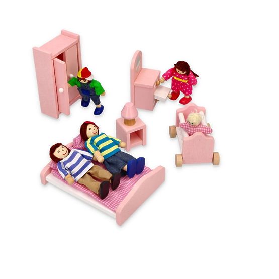 Holzpuppen für das Haus
