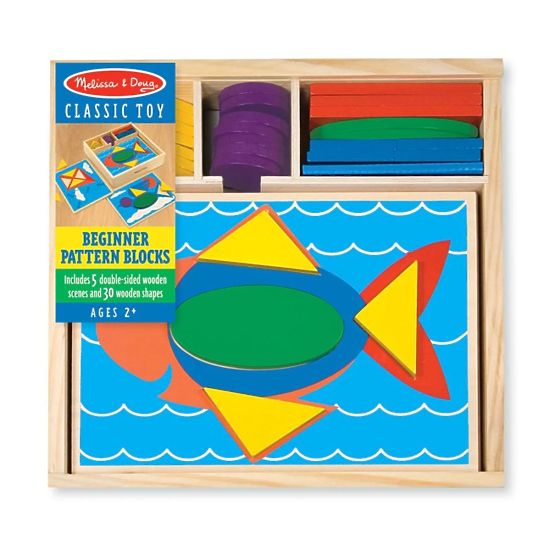 Holzpuzzle - Mosaik - Farben und Formen